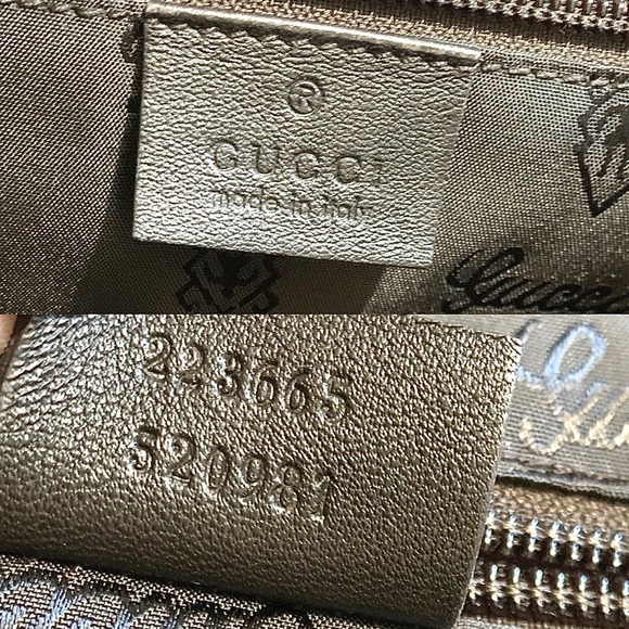💎 LIKE NEW 💎 GUCCI LEATHER MESSENGER LAPTOP BAG GUCCISSIMA - Picture 9 of 15